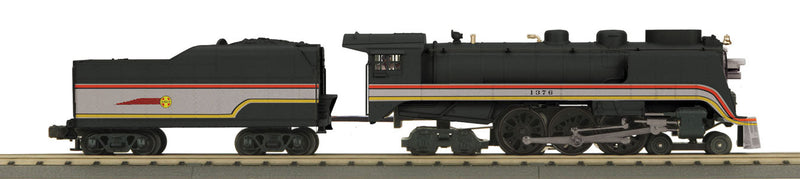 4-6-4 Streamlined Hudson - 3-Rail w/Proto-Sound 3.0 - Imperial -- Santa Fe #1369