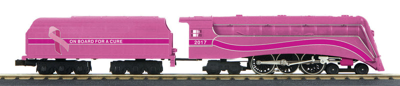 4-6-4 Commodore Hudson - 3-Rail w/Proto-Sound 3.0 - RailKing -- Breast Cancer Awareness #2017