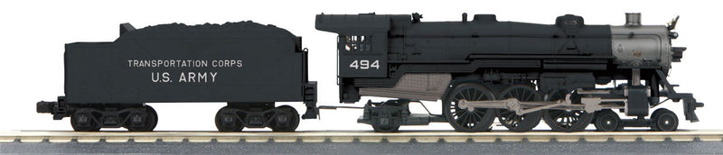 4-6-2 Pacific - 3-Rail Proto-Sound 3.0 - Imperial -- U.S. Army 496