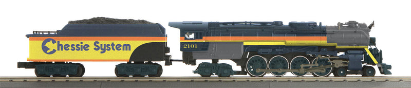 4-8-4 Northern - 3-Rail with Proto-Sound 3.0 - Imperial -- Chessie System 2101