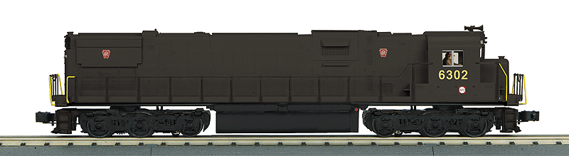Scale Alco C628 - 3-Rail w/Proto-Sound 3.0 - RailKing(R) -- Pennsylvania Railroad #6302 (Brunswick Green)