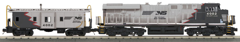 GE ES44AC - 3-Rail w/Proto-Sound 3.0 & Caboose Set - Imperial -- Norfolk Southern