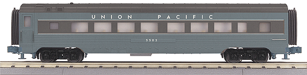 RailKing 60' Streamlined ABS Coach Car -- Union Pacific