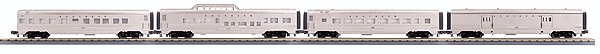 RailKing 4-Car 60' Streamlined Passenger Set -- Southern