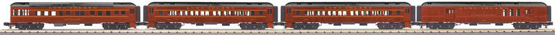 4-Car 60' Madison Passenger Set - 3-Rail - Ready To Run -- Long Island