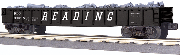 RailKing Gondola w/Junk Load -- Reading