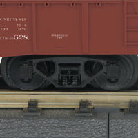 Gondola w/Log Load - 3-Rail - Ready to Run - RailKing(R) -- Pennsylvania Railroad #342609 (Tuscan, Circle Keystone)