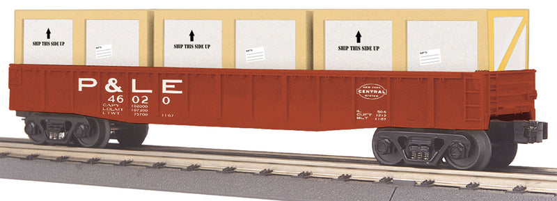 Gondola w/Crate Load - 3-Rail - Ready to Run - RailKing(R) -- New York Central