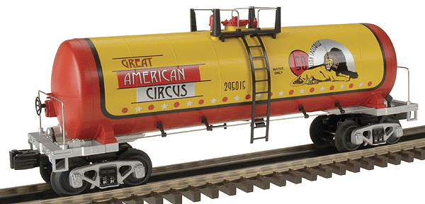 RailKing Modern Tank Car -- Circus