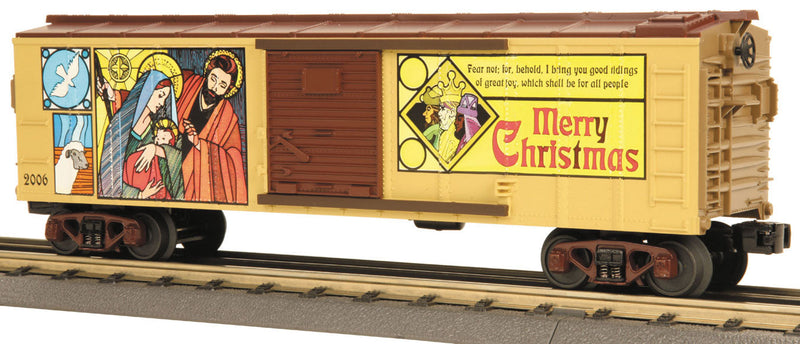 RailKing Boxcar -- Christmas