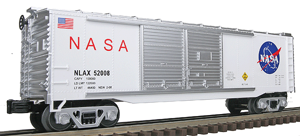 RailKing 40' Double Door Boxcar -- NASA