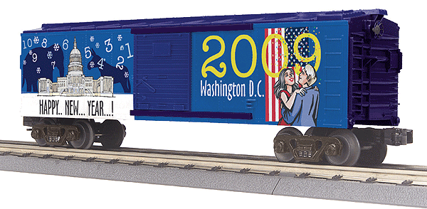 RailKing Boxcar -- New Year's 2009 (Washington D.C.)