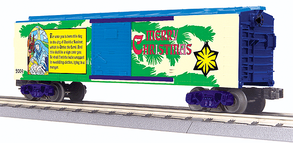 RailKing Boxcar -- Christmas