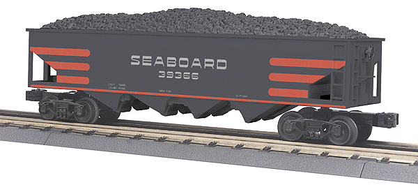 RailKing 4-Bay Open Hopper -- Seaboard