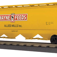 Canadian Cylindrical Covered Hopper - 3-Rail - Ready To Run -- Allied Mills