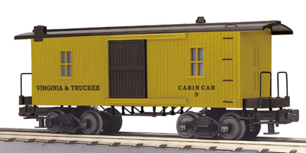 19th Century Wood Caboose - 3-Rail - Ready to Run - RailKing(R) -- Virginia & Truckee