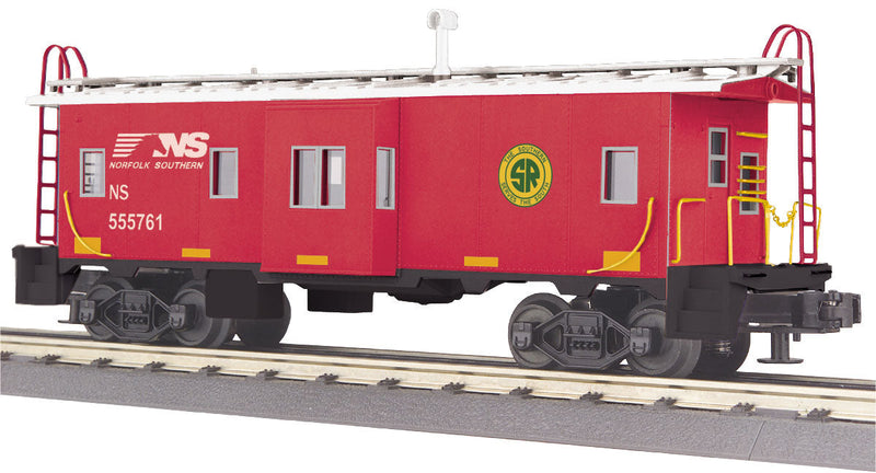 Bay Window Caboose - 3-Rail - Ready to Run - RailKing(R) -- Norfolk Southern #555761 (red, white, Horse Head & Southern Railway Logos)
