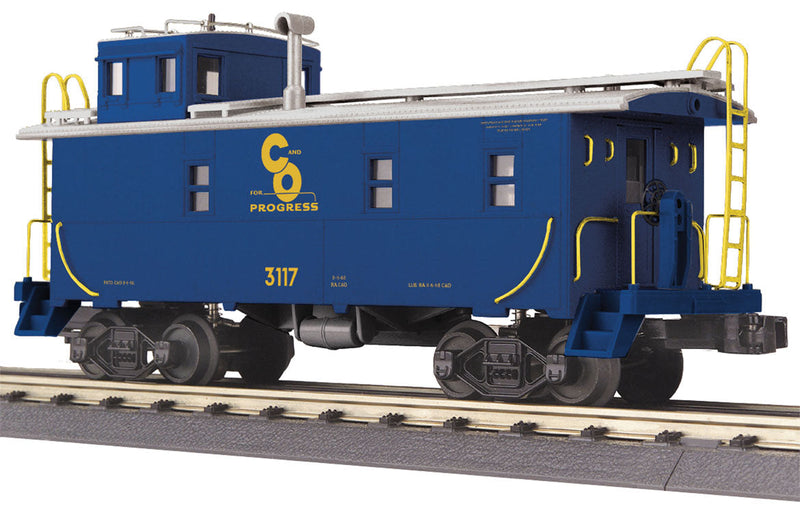 Offset Stl Caboose C&O