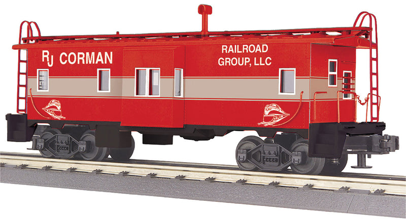Bay Window Caboose - 3-Rail - Ready To Run -- RJ Corman