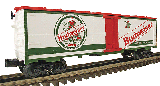 RailKing Modern Reefer -- Budweiser