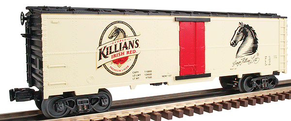 RailKing Modern Reefer Car -- Killians Red