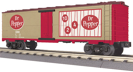 RailKing Modern Reefer Car -- Dr Pepper