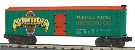 RailKing Reefer -- O'Mally's Irish Ale