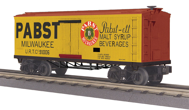19th Century Wood Reefer - 3-Rail - Ready to Run - RailKing(R) -- Pabst 91006