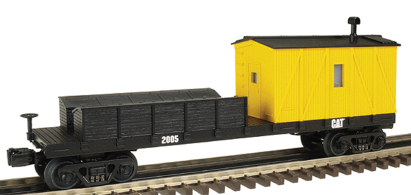 RailKing Crane Tender Car -- Caterpillar