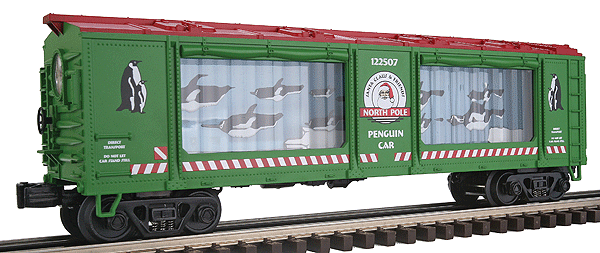 RailKing Operating Aquarium Car -- Penguin
