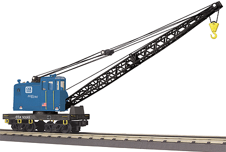 RailKing American Crane Car -- CSX