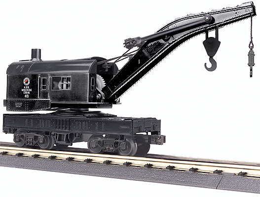 RailKing Crane Car -- Northern Pacific