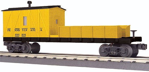 RailKing Crane Tender Car -- Pennsylvania