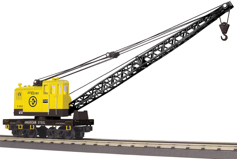 American Crane - 3-Rail - Ready to Run - RailKing(R) -- American Steel