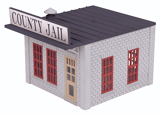 RailKing Jail House -- County Jail