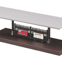 Passenger Station Platform -- Brown w/Gray Roof