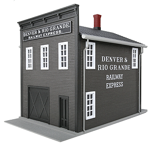 2-Story Livery Building -- D&RG Railway Express