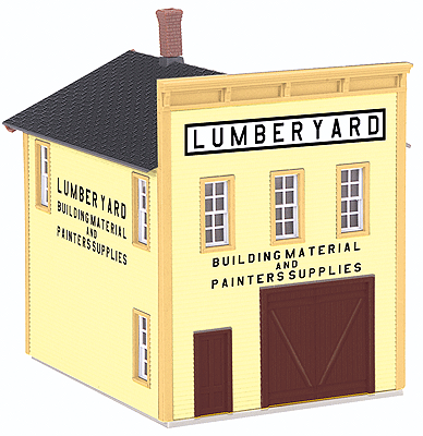 Lumber Yard 2-Story Store Livery Building