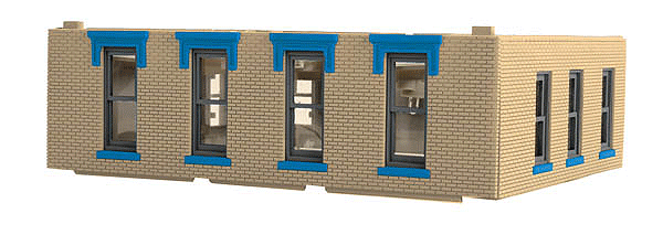 City Building 1-Story Add-On Floor -- Kit - Johnson Pharmacy 8-1/4 x 10 x 2-3/8"  21 x 25.4 x 6cm