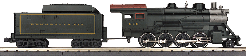 2-8-0 w/Proto-Sound 3.0 - 3-Rail - Rugged Rails -- Pennsylvania Railroad