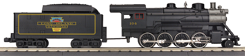 2-8-0 w/Proto-Sound 3.0 - 3-Rail - Rugged Rails -- Long Island