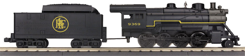 2-8-0 w/Proto-Sound 3.0 - 3-Rail - Rugged Rails -- Pittsburgh & Lake Erie #9369 (black, graphite, yellow)