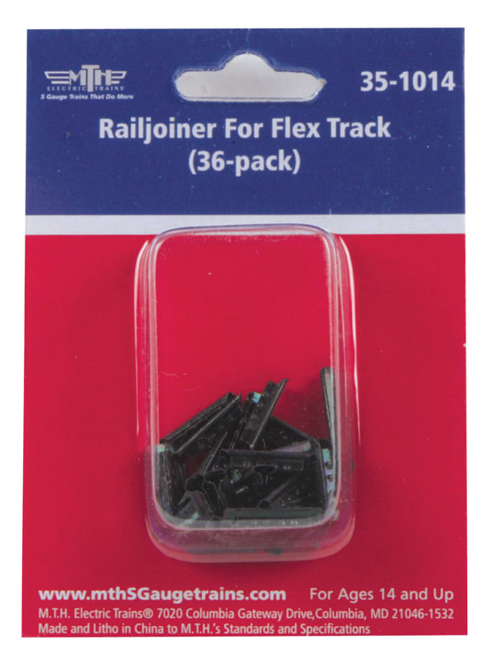 Flex Trax Rail Joiners - S-Trax -- pkg(36)