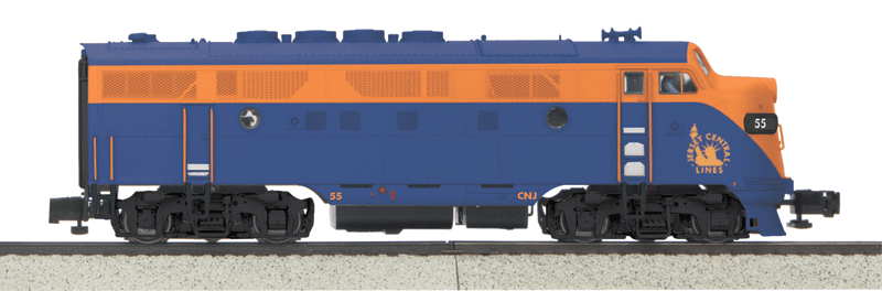 EMD F3A w/Proto-Sound 3.0 -- Central Railroad of New Jersey #55