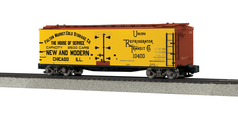 40' Wood Reefer - Ready to Run -- Fulton Market  #10400
