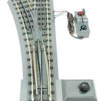 Real Trax Snap Together Track -- O-72 Left Hand Switch