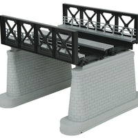 RealTrax(R) Double-Track Girder Bridge - Assembled -- Black 12-3/8 x 10-15/16 x 9-1/16"  31.4x27.8x23cm (Fits all O Track Systems