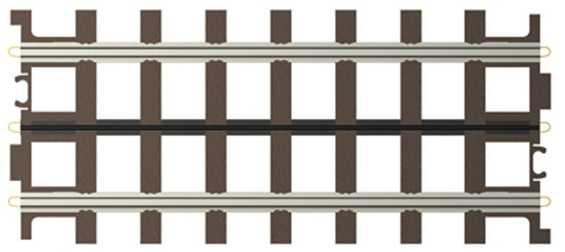 Scale Trax 3-Rail Nickel Silver Track -- 5" Straight Section