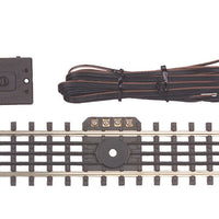 Scale Trax 3-Rail Nickel Silver Track -- 15" Uncoupling Section