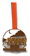Brass Holiday Ornament